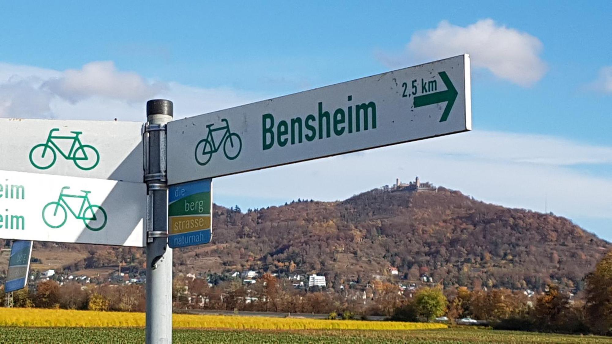 Apartmenthaus Horster Bensheim Buitenkant foto